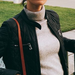 Coach quilted jacket xs